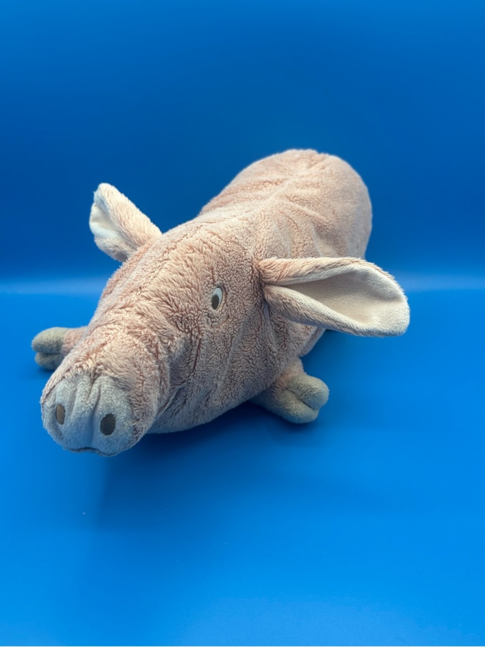 IKEA Knorrig Pink Pig Plush 15" Stuffed Animal Soft Cuddly Toy Farm Piggy
